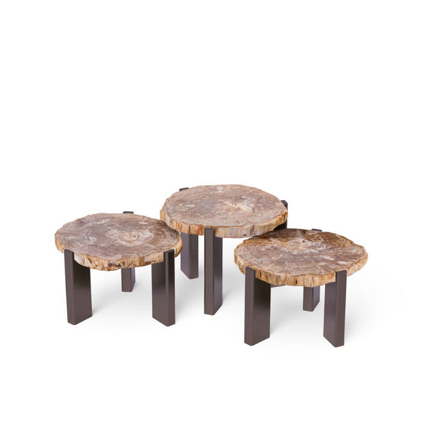 Salontafel Rudi Natural Set Van Drie