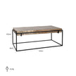 Salontafel Calloway champagne gold (Champagne gold)