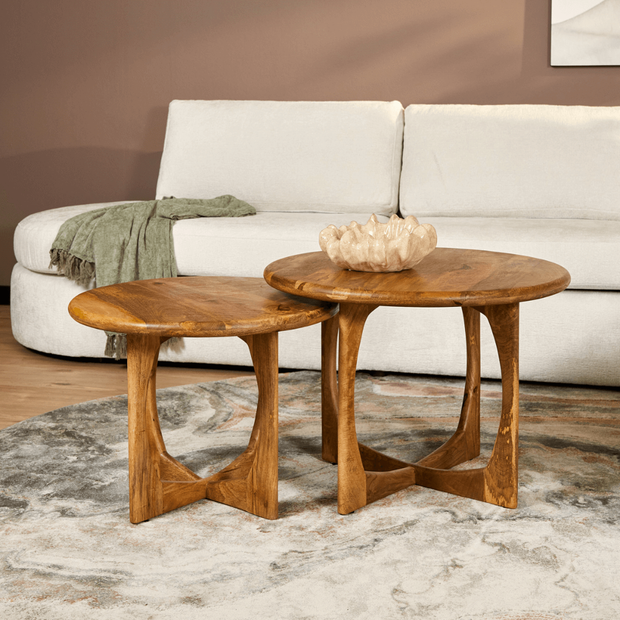 Salontafel Milou | Natuurlijk | 70 cm