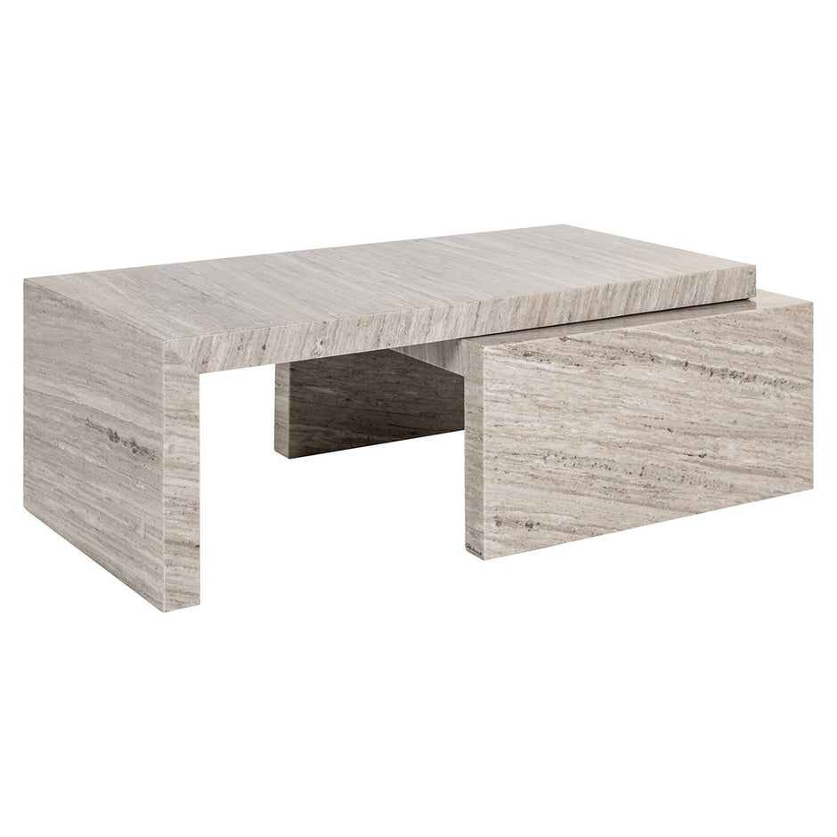 Salontafel Novaz set van 2 (White)