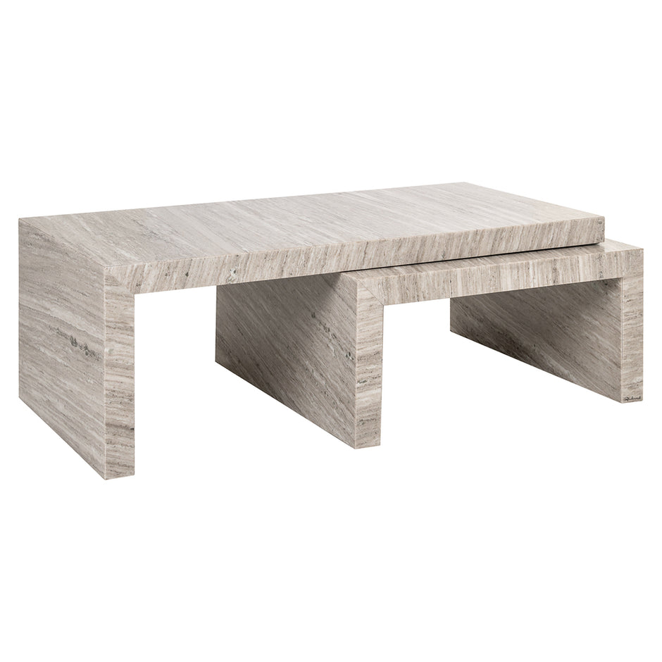 Salontafel Novaz set van 2 (White)