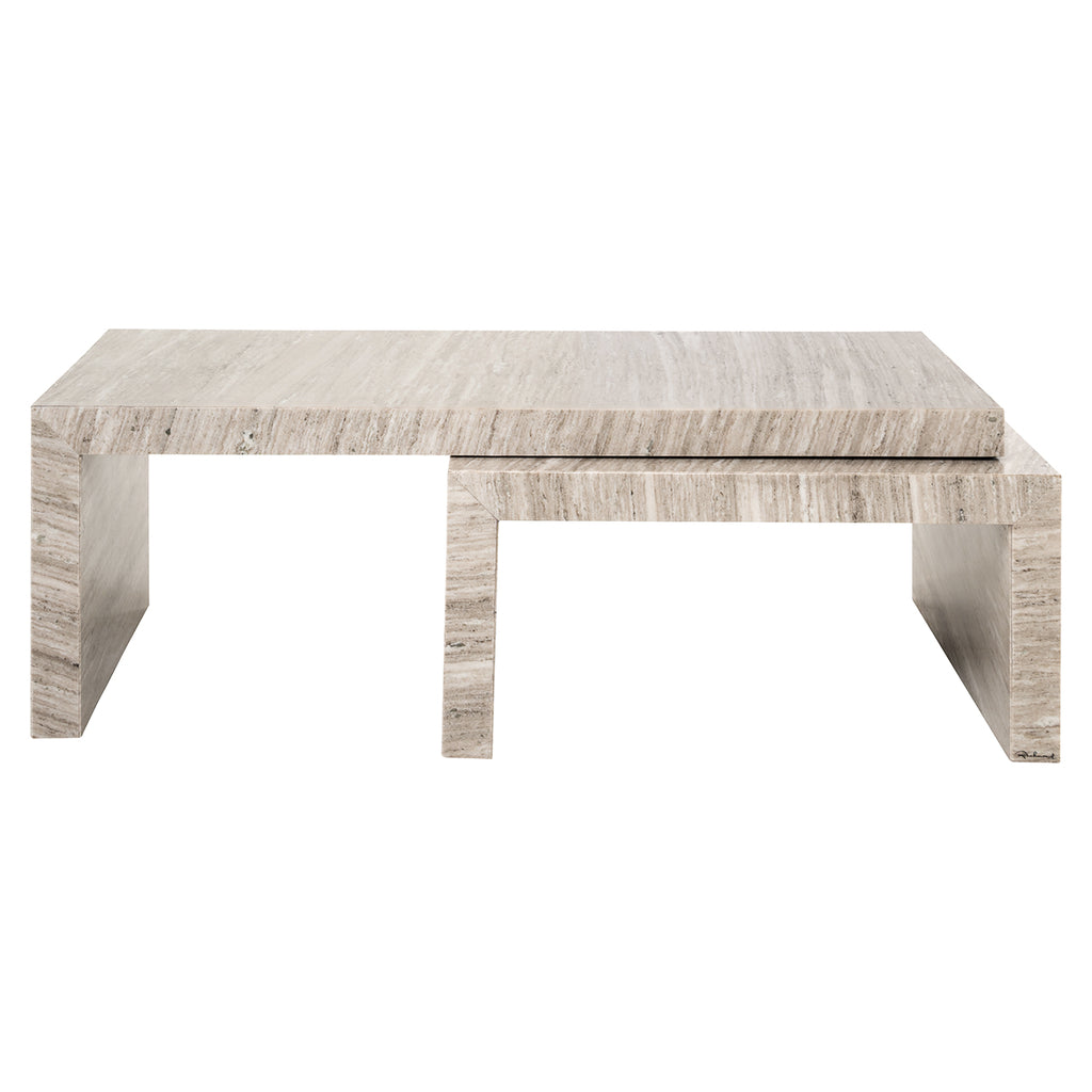 Salontafel Novaz set van 2 (White)