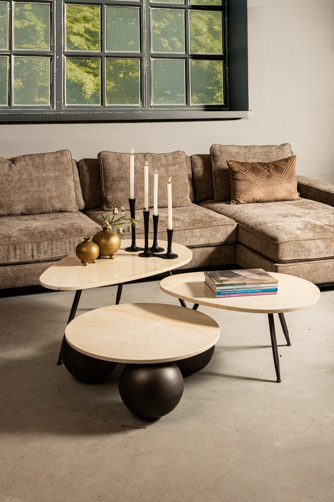 Salontafel Skippy Beige Marmer