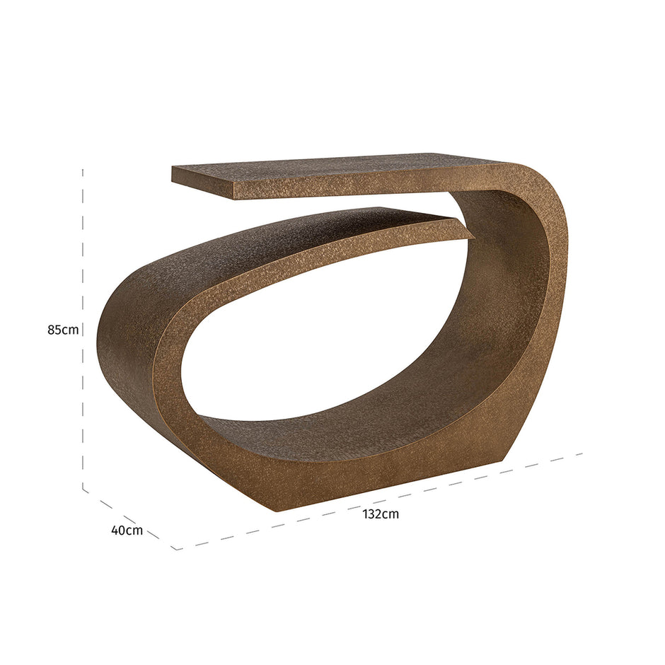 Wandtafel Alhambra (Brushed Gold)