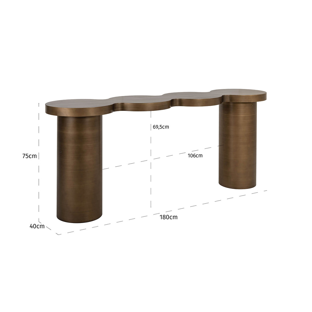 Wandtafel Bubba (Brushed Gold)